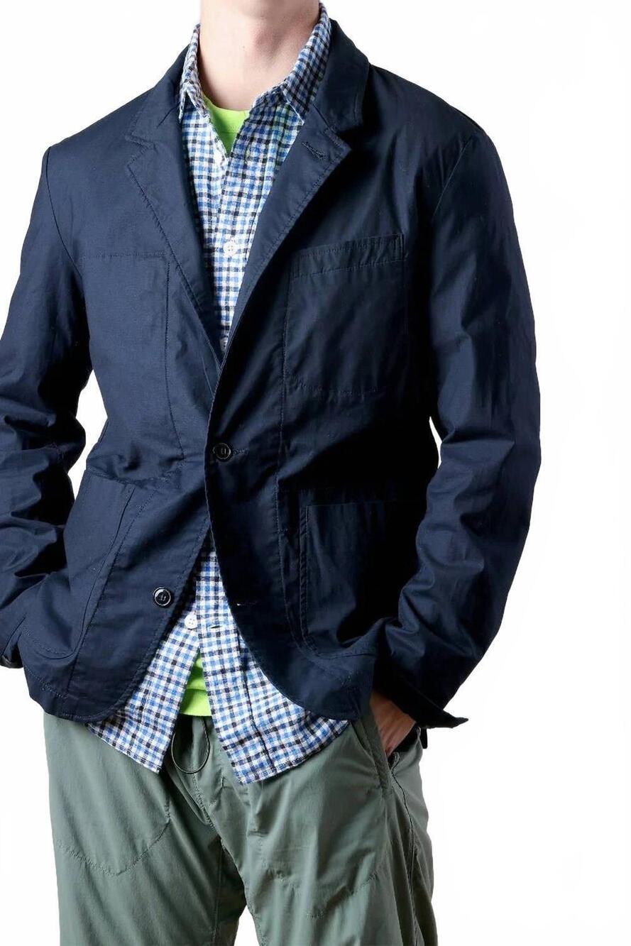 NEW RELWEN flyweight flex blazer in dark navy